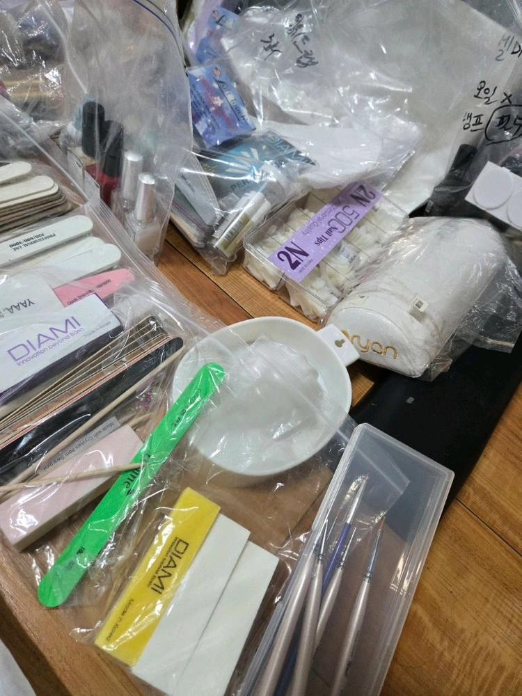 네일아트 풀세트 젤네일 램프 포함 이미지