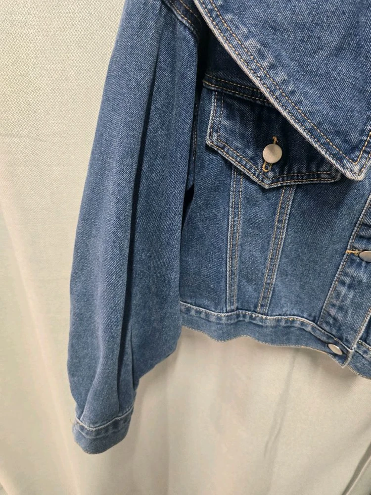 카라 데님 청자켓88 이미지