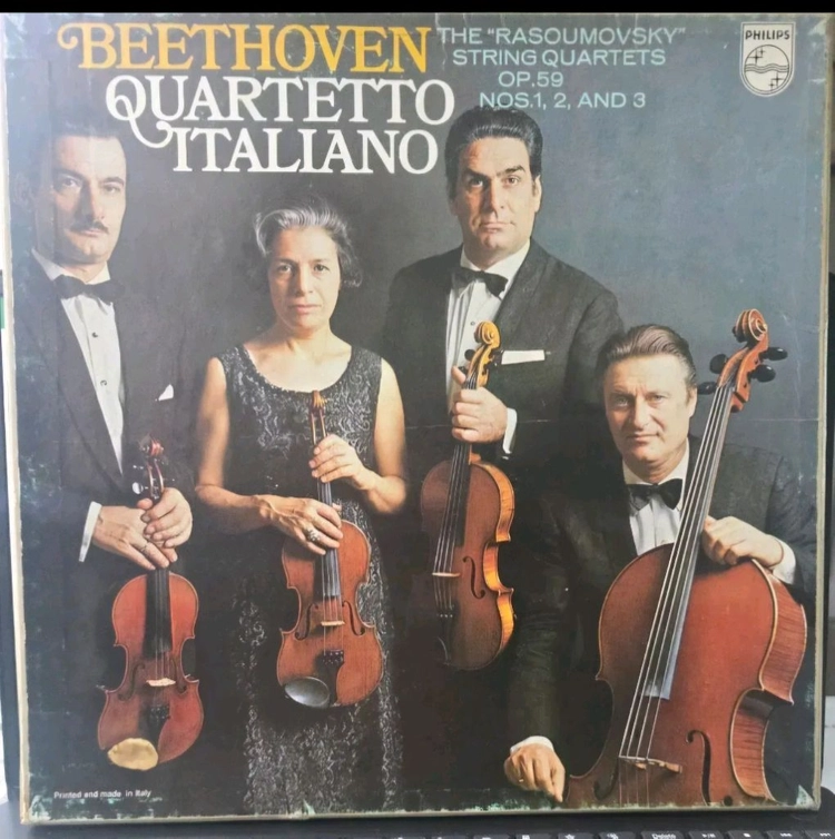 이탈리아노_베토벤 라주모프스키 현악 4중주_3LP BOX ITALY 이미지