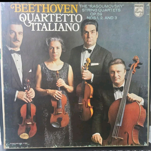 이탈리아노_베토벤 라주모프스키 현악 4중주_3LP BOX ITALY 이미지
