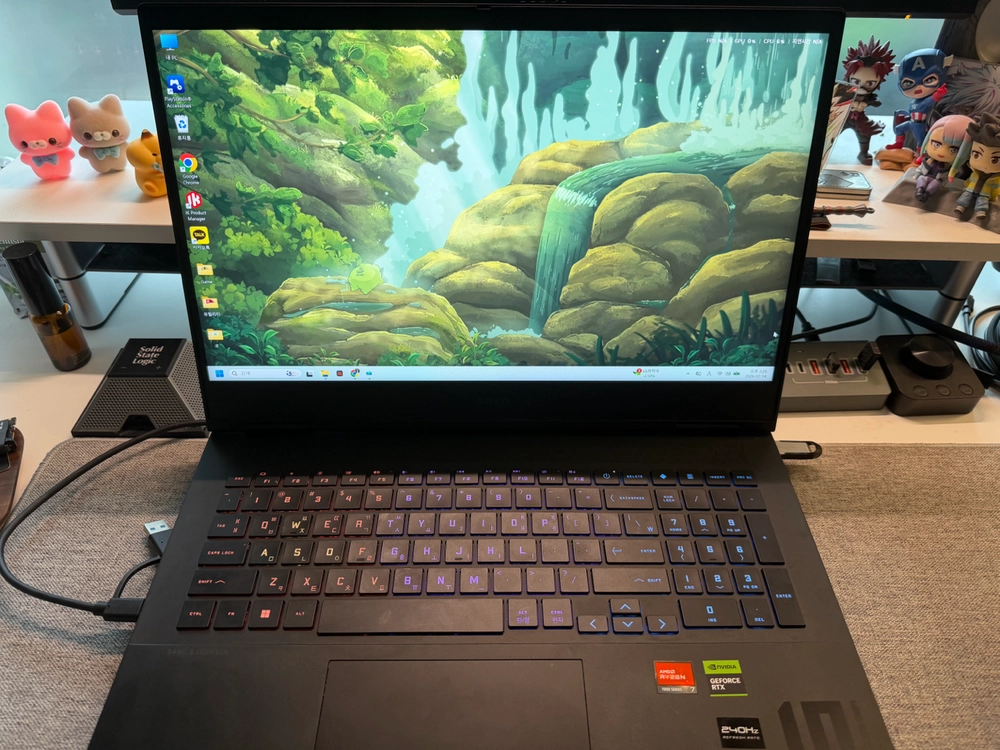 급처 HP Omen 16 게이밍 노트북 rtx 4060 7840hs - 안심되는 중고거래
