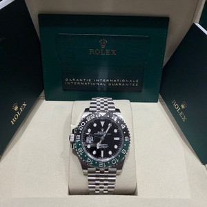 롤렉스 GMT MASTER2 126720 스프라이트걸 쥬빌레 26년07월 오늘자 최신 개런티카드 미착용 풀 구성품 이미지