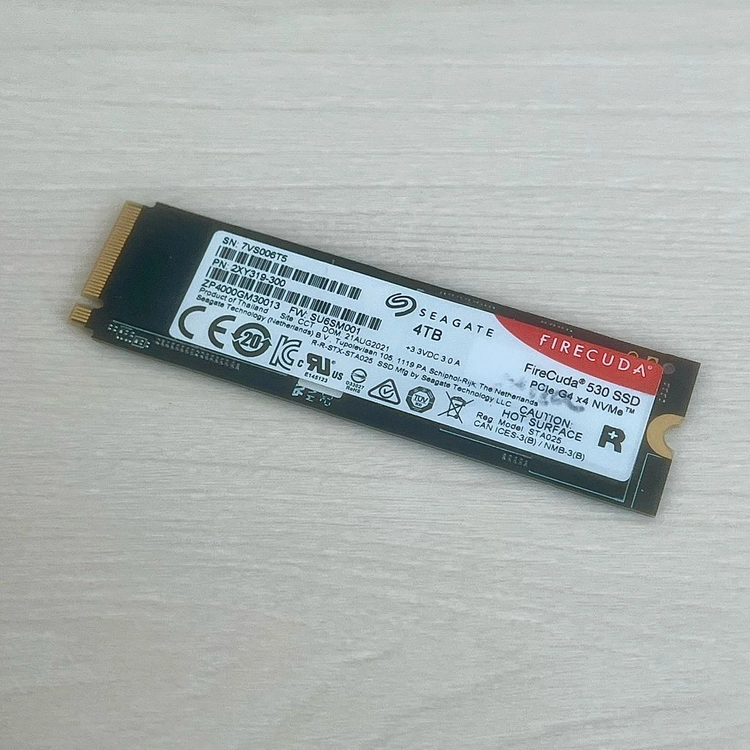 시게이트 파이어쿠다 4테라 530 M.2 Gen4 NVMe SSD 4TB 이미지