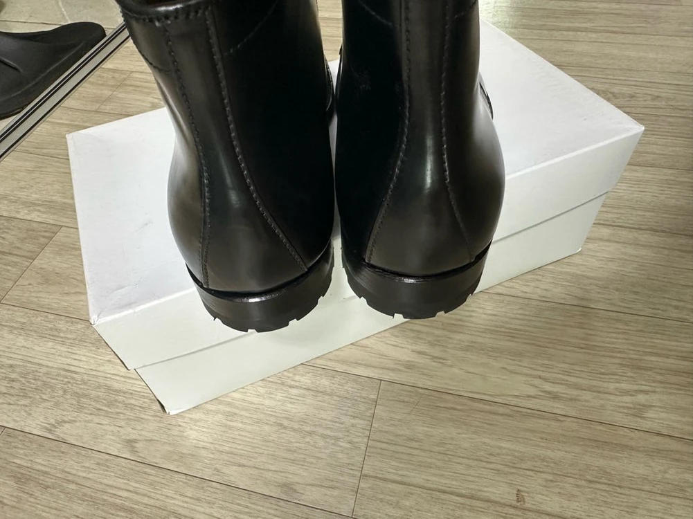 알든 D5826C 코도반 플레인토 부츠 9E 세컨팩토리 이미지