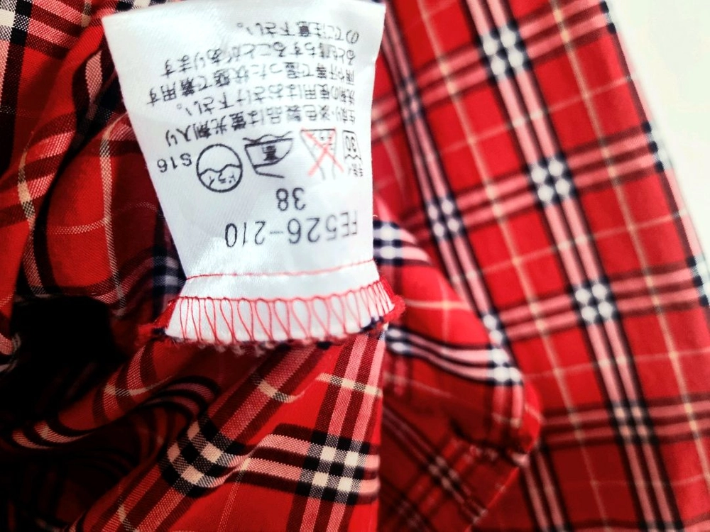 버버리 블루라벨 정품 남방 이미지