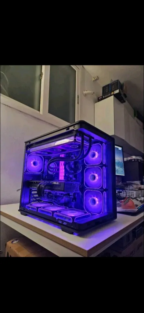 라데온 9070xt/라이젠 9800x3d 게이밍 컴퓨터 본체 - 안심되는 중고거래
