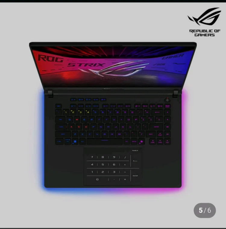 2025 ASUS SCAR 16 5080 mini led 게이밍 노트북 이미지