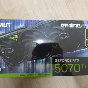 팰릿 RTX 5070 ti 게이밍프로 미개봉 팝니다 이미지