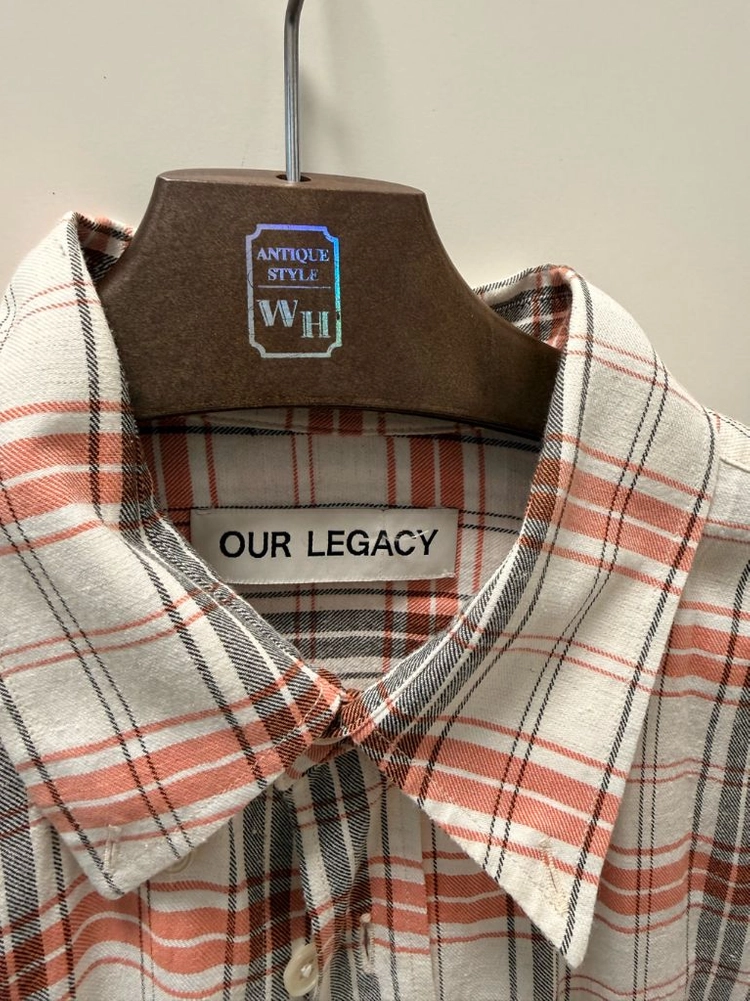 OUR LEGACY 체크 셔츠 46, 48 이미지