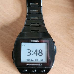 (초희귀)SEIKO SDGA003 라디오컨트롤 솔라 손목시계 이미지