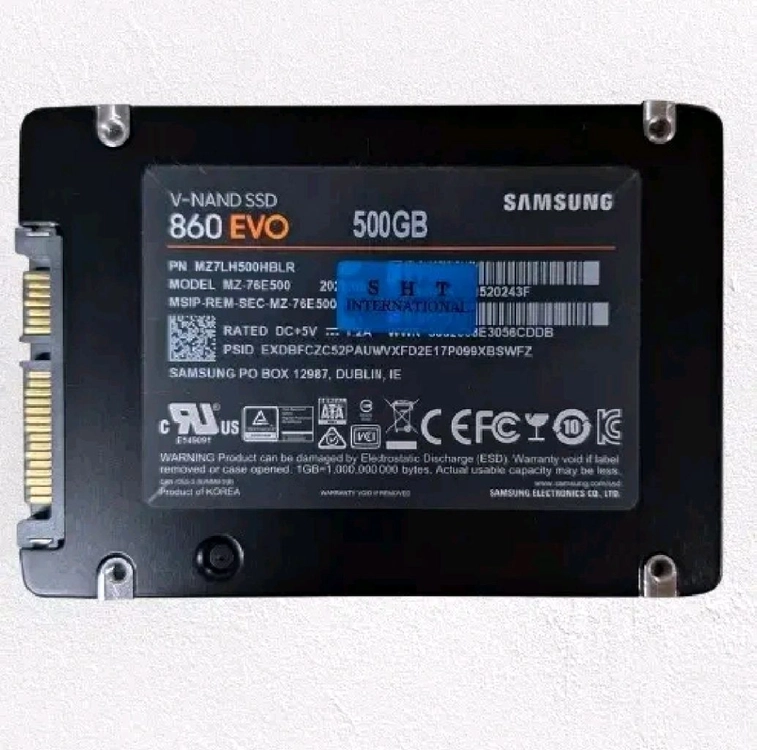 삼성 SSD V-NAND 860 EVO 500GB 이미지