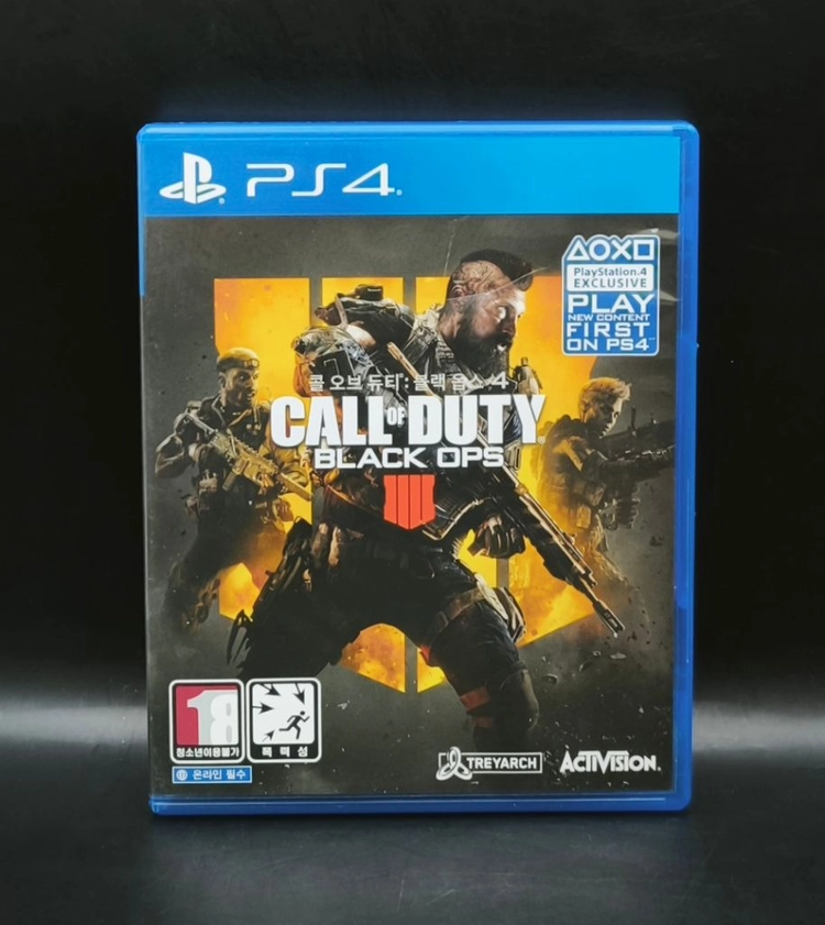 플스4, PS4 콜오브듀티 블랙옵스4 이미지