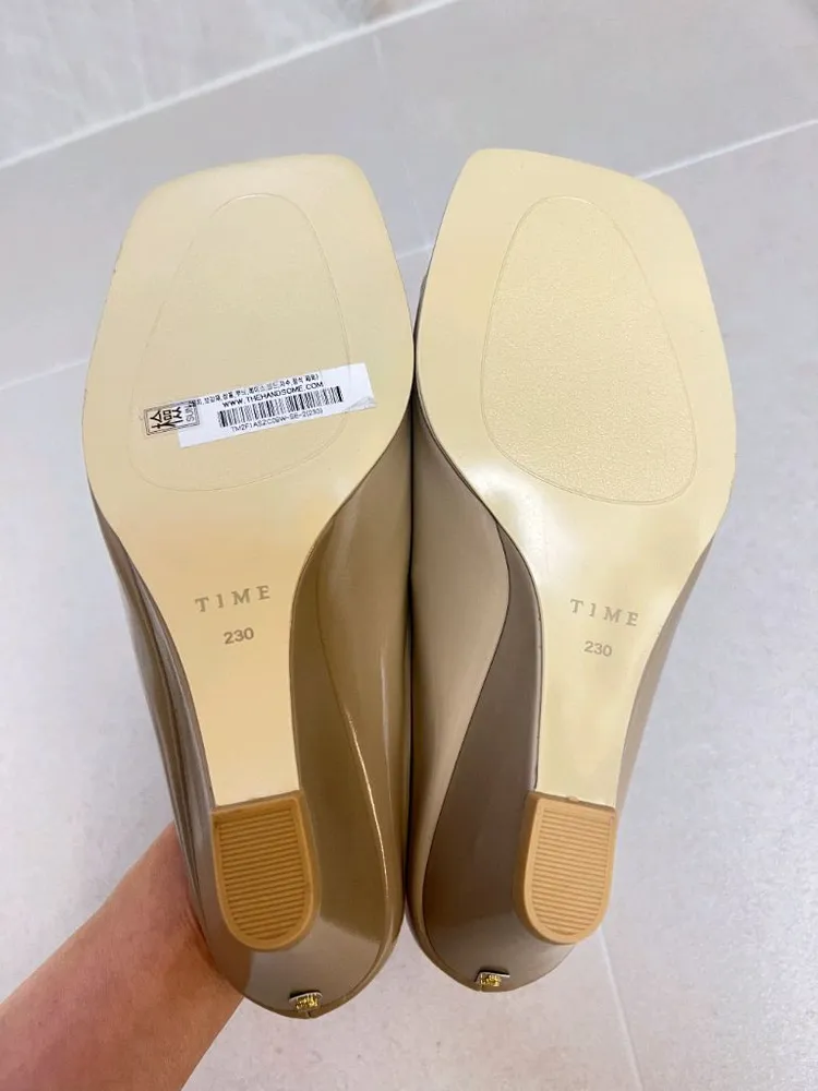 타임 웨지 힐 슬리퍼 이미지