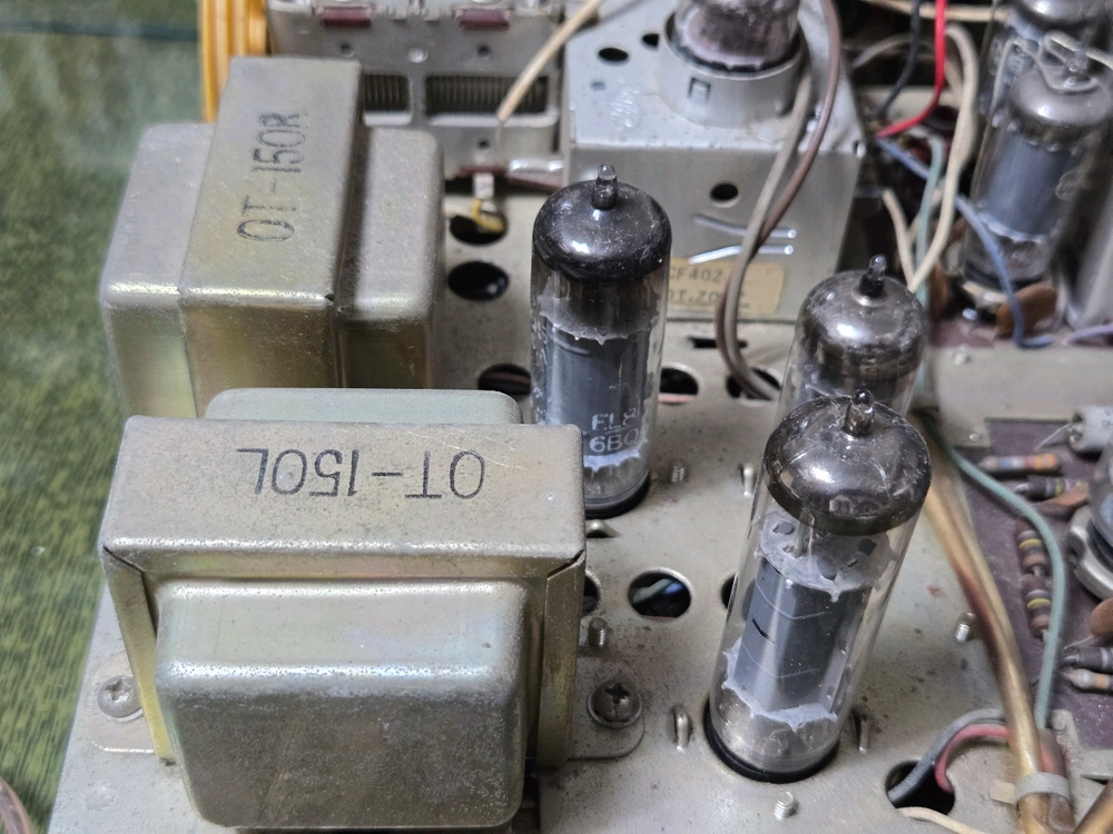 1966. 미국 마르텔 FAX-150C 풀진공관 리시버 앰프 이미지