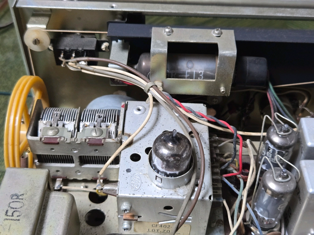 1966. 미국 마르텔 FAX-150C 풀진공관 리시버 앰프 이미지