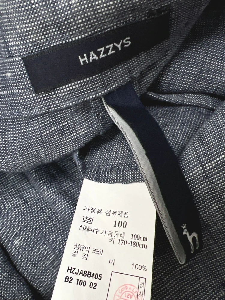 헤지스 린넨 자켓 100 이미지