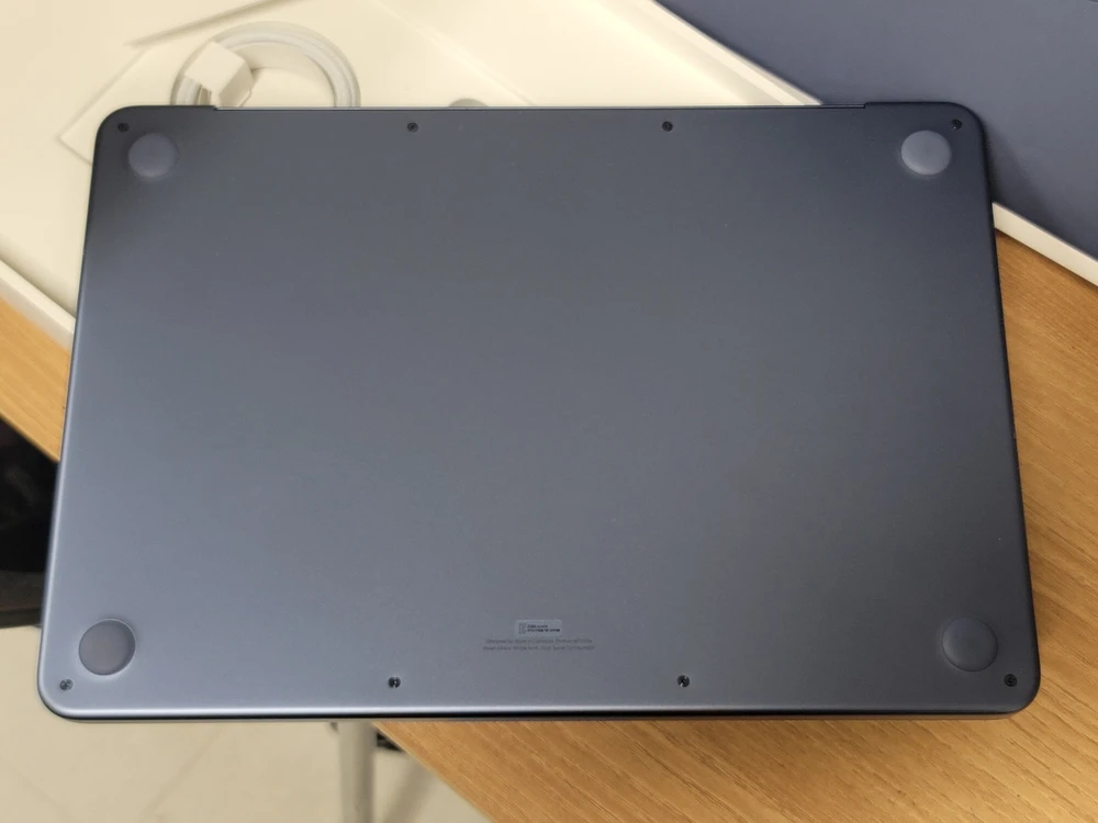 맥북 네오 Neo 블루 A18 PRO 8G 512G 터치ID 고급형 상태 A 박스풀셋 이미지