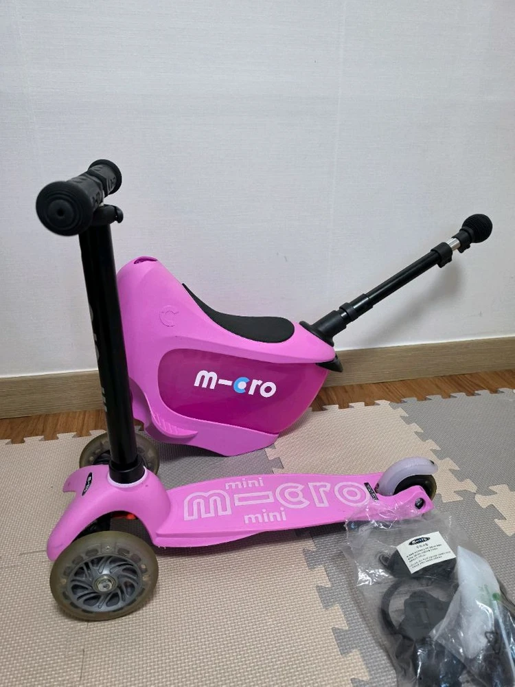 마이크로킥보드 미니투고 푸쉬바 led 이미지