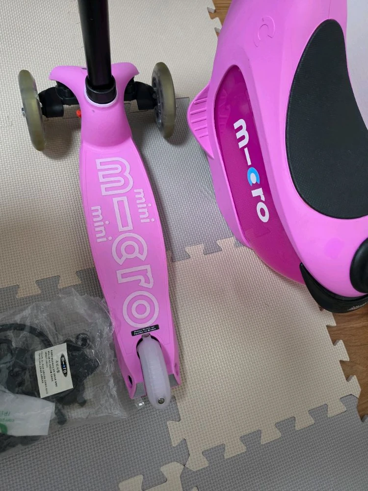 마이크로킥보드 미니투고 푸쉬바 led 이미지
