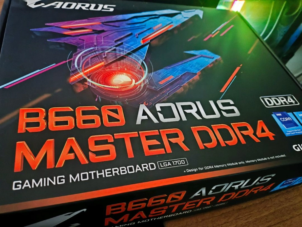 기기바이트 B660 AORUS DDR4 게이밍 메인보드 이미지