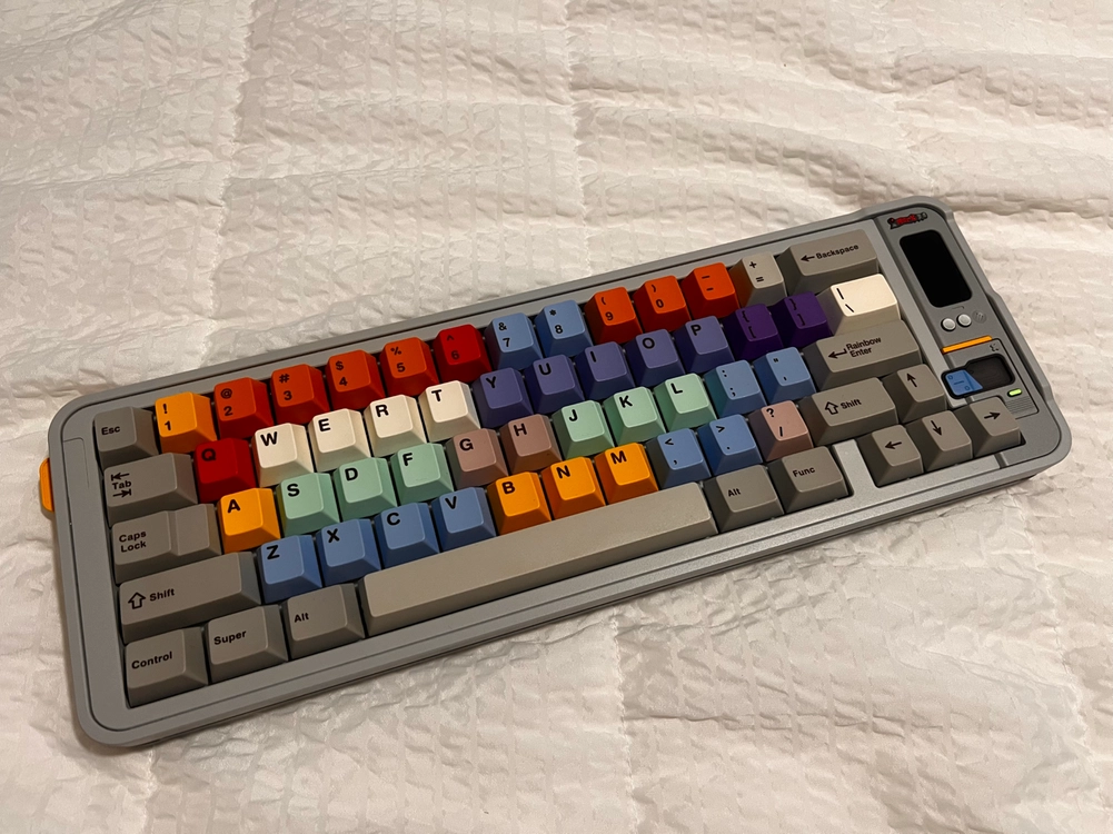 Qk65 mk3 커스텀 키보드 콘솔컬러 이미지