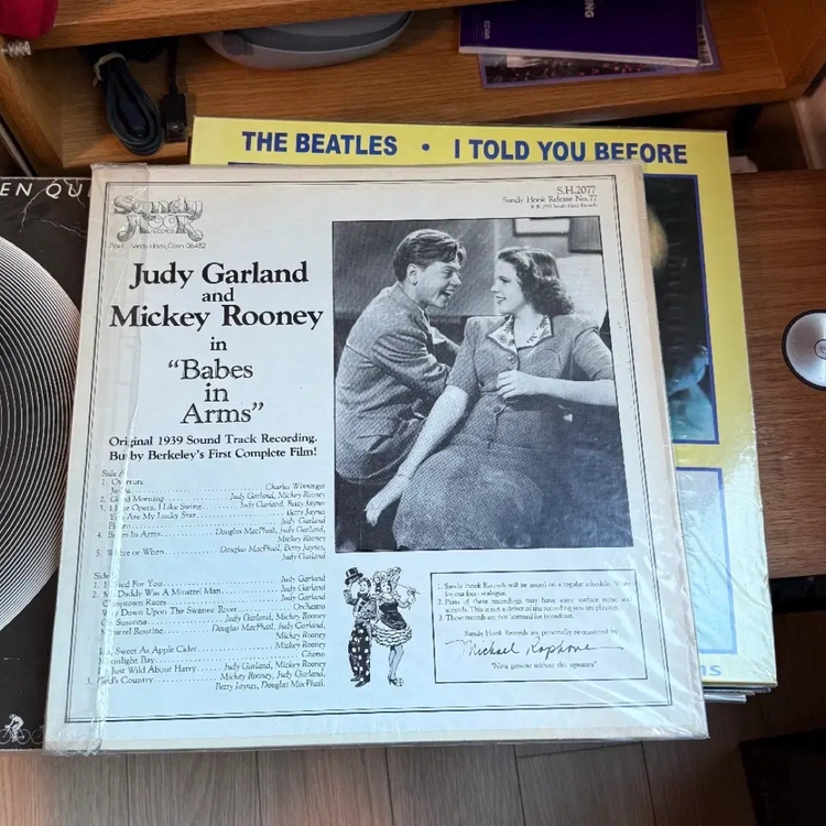 주디 갈란드 미키 루니 LP JUDY ost cd A3포스터 오즈의마법사 이미지
