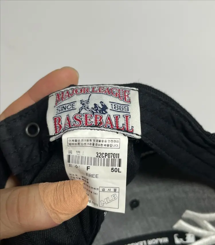 공용 MLB 뉴욕 양키즈 언스트럭쳐 볼캡 모자 FREE 이미지
