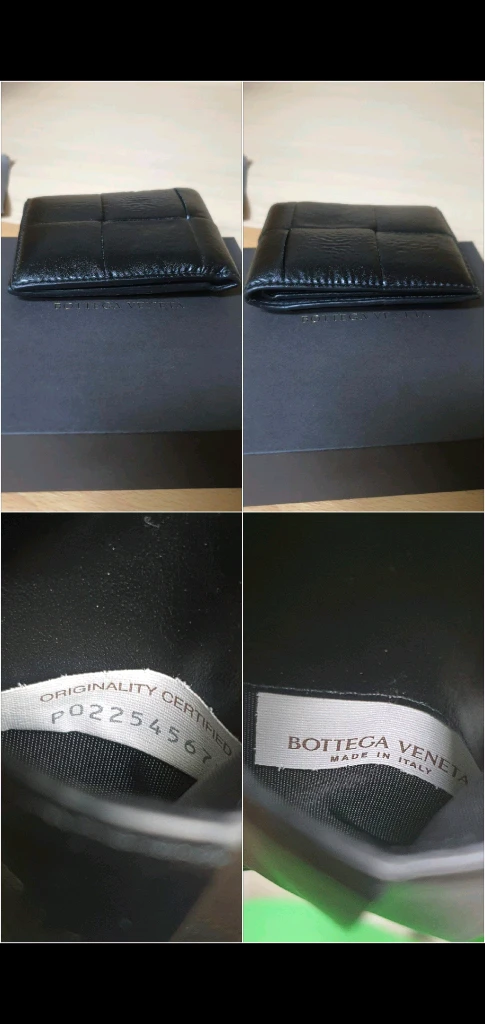 보테가베네타 카세트 반지갑 정품A급(감정O)구찌프라다루이비통디올고야드샤넬셀린느보테가생로랑발렌시아가버버리가방 이미지