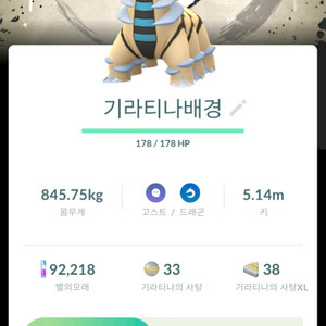 포켓몬고 기라티나 배경로치 팝니다 이미지