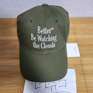 (새상품) 에이카화이트 BETTER CAP 올리브 이미지