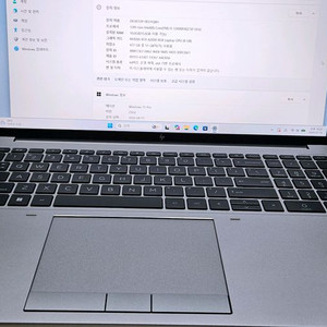 HP Zbook Fury 16 G9 워크노트북 A2000 8G 16gb RAM 이미지
