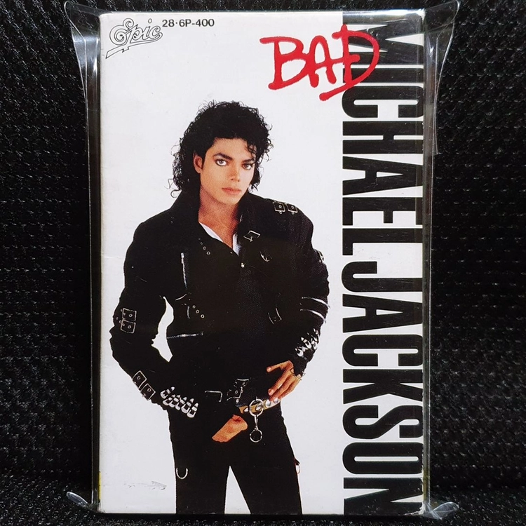 마이클 잭슨 MICHAEL JACKSON BAD 카세트 테이프 일본반 - 안심되는 중고거래