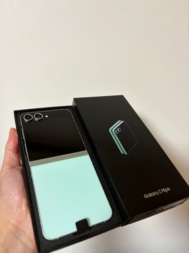 갤럭시Z플립6 512G 새것급(해지.풀박) 이미지
