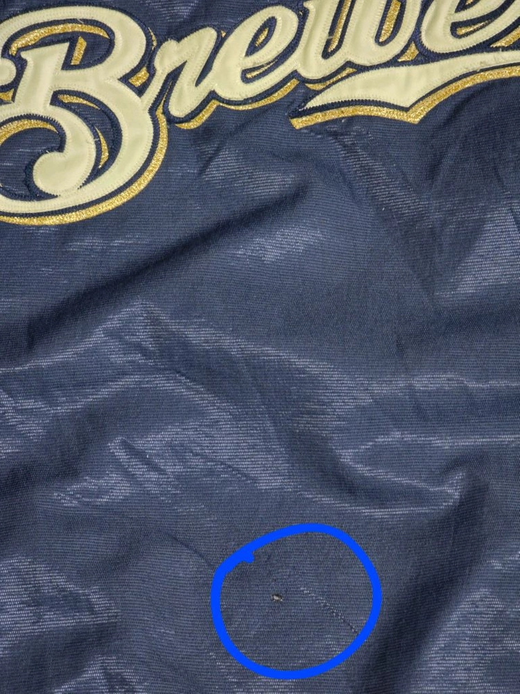 MLB 마제스틱 밀워키 브루어스 웜업 이미지