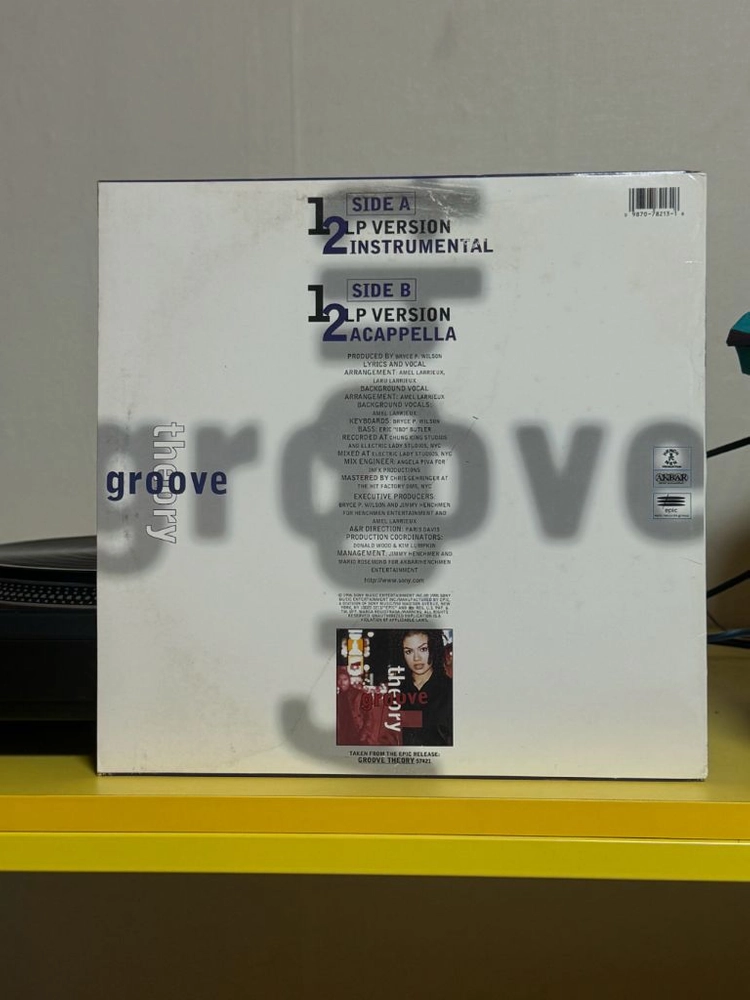 [알앤비] Groove Theory (그루브 띠어리) LP 판매해요 이미지