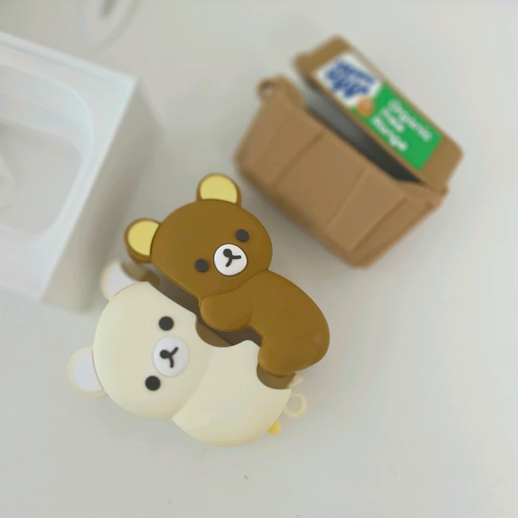 테스트만 한 거의새상품에어팟 프로 3세대 귀여운 케이스 3개 포함 이미지