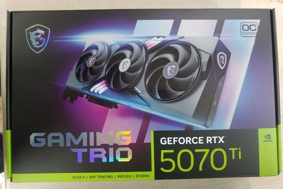 MSI 지포스 RTX 5070Ti 게이밍 트리오 OC D7 16GB 트라이프로져4 - 안심되는 중고거래