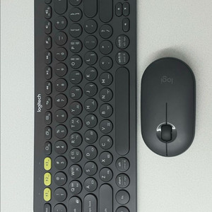 일괄) 로지텍 K380 무선 키보드 페블 M350 마우스 세트 이미지