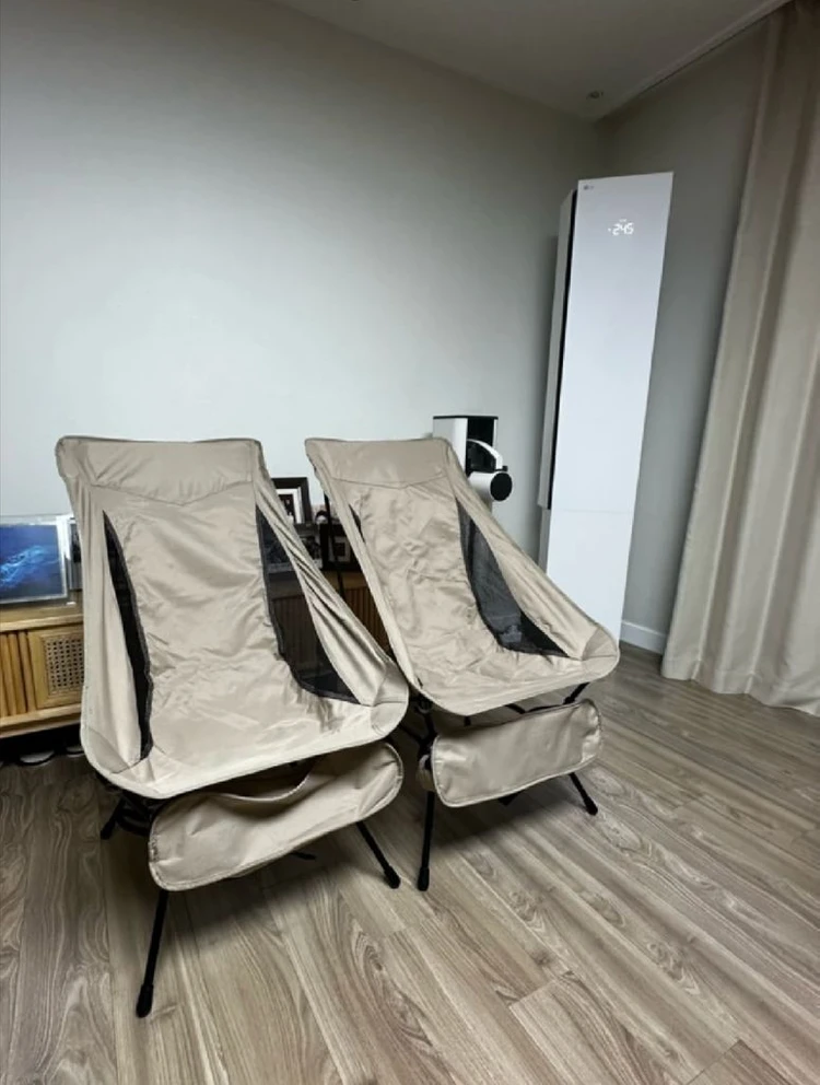 전주) 캠핑의자 2개 일괄판매. 2회사용 이미지