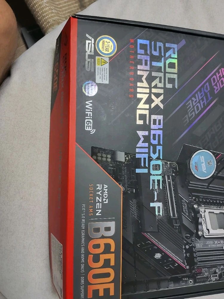 9950x3d 아수스로그스트릭스b-650e-f 게이밍 wifi팝니다 이미지