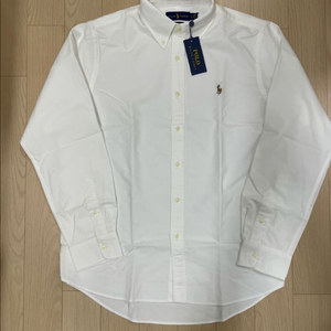 [새제품] 폴로 랄프로렌 Ralph Lauren 포니로고 셔츠 화이트 L 이미지