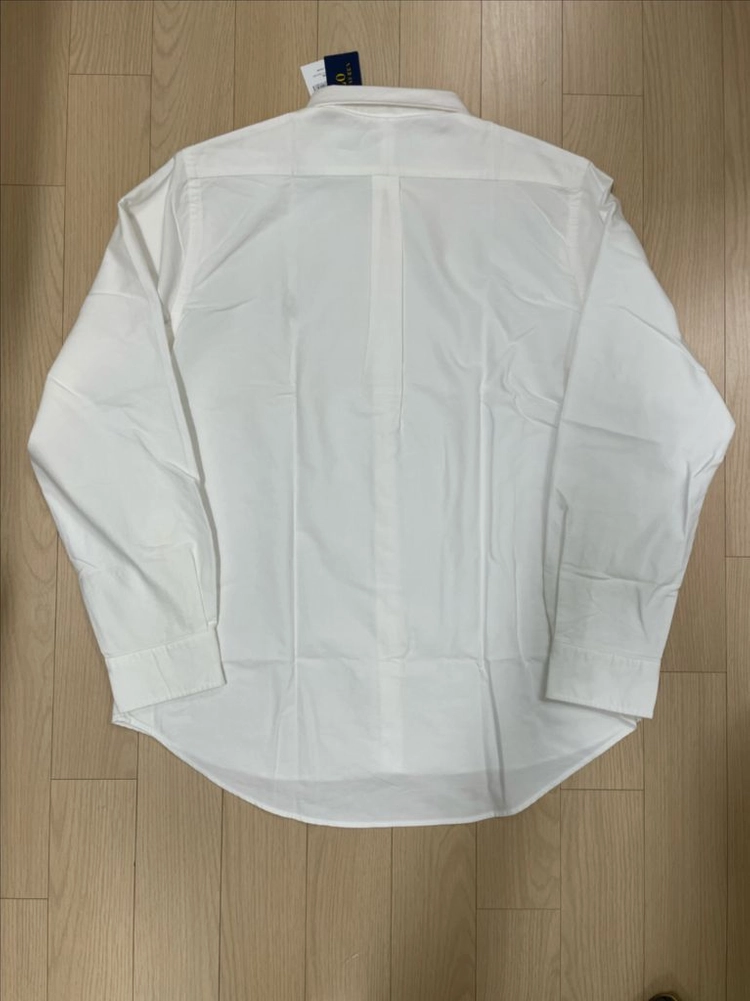 [새제품] 폴로 랄프로렌 Ralph Lauren 포니로고 셔츠 화이트 L 이미지