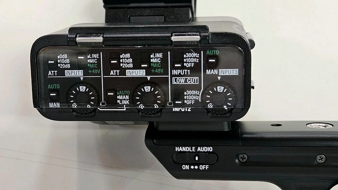 A급> SONY XLR-H1 핸들 유닛 시네마카메라 FX3 이미지