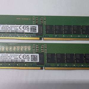 삼성전자 DDR5 32GB 4800Mhz (2Rx8) ECC 서버 메모리 이미지
