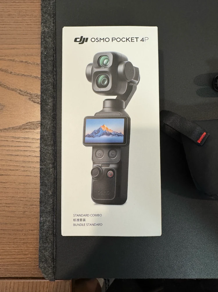 DJI osmo pocket 4P 스탠다드 + DJI 미니 삼각대 (오즈모 포켓 4P) - 안심되는 중고거래