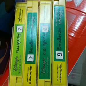 영어교육용 VHS 카세트테이프 세트 이미지