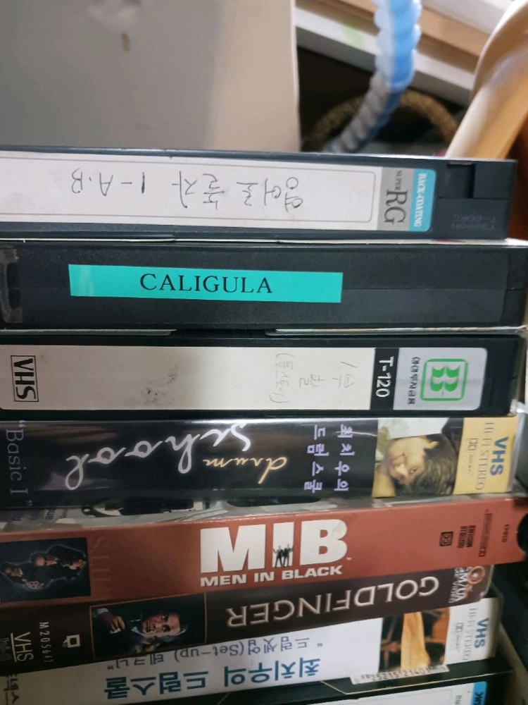 영어교육용 VHS 카세트테이프 세트 이미지