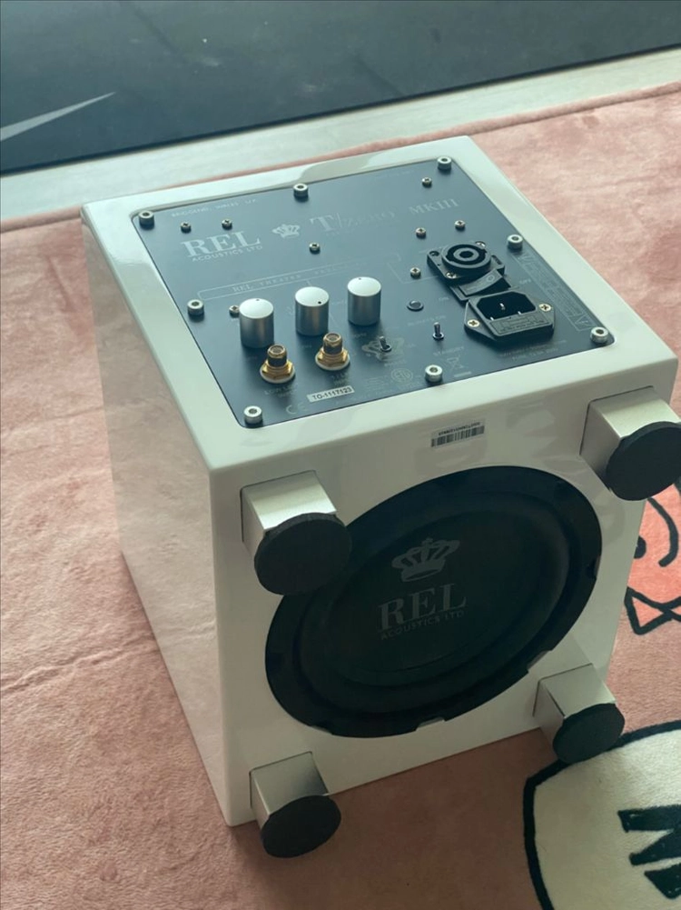 REL T/ZERO MKIII 서브우퍼 화이트 이미지