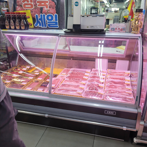 6자 정육쇼케이스 150만 모타별도50만내치형 변경시 80만추가 이미지