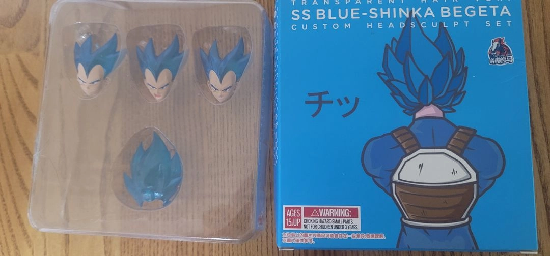 shf 드래곤볼 데모니컬핏 베지터 블루헤드 이미지
